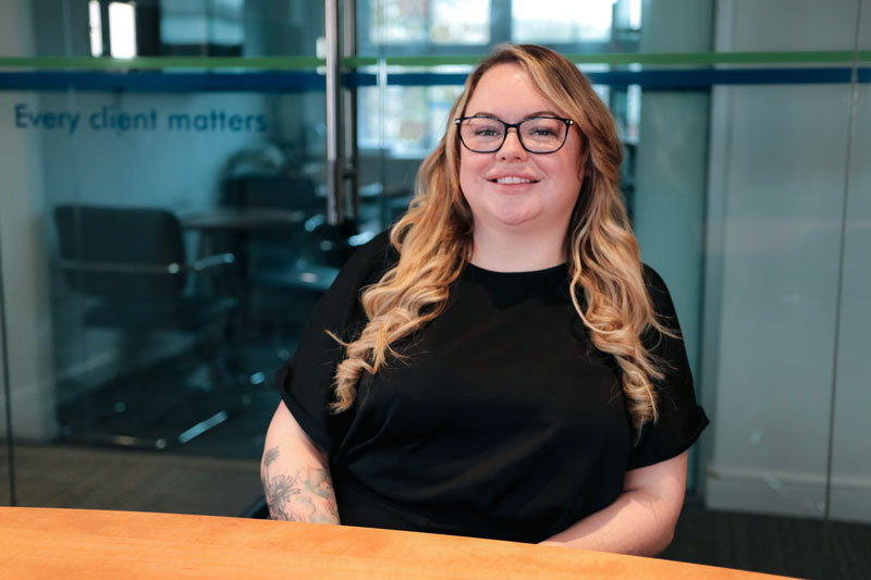 Zoe Bradley, Accounting Technician with Carthy Accountants in Stafford