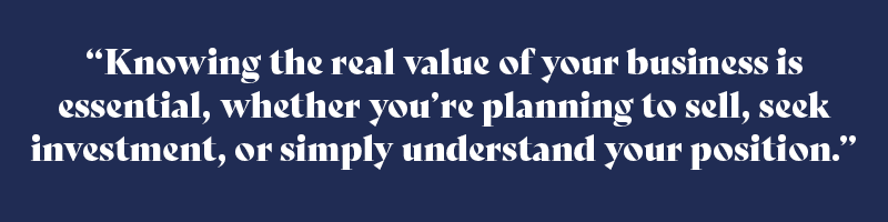 Understanding the Value of Your Business By Carthy Accountants in Stafford