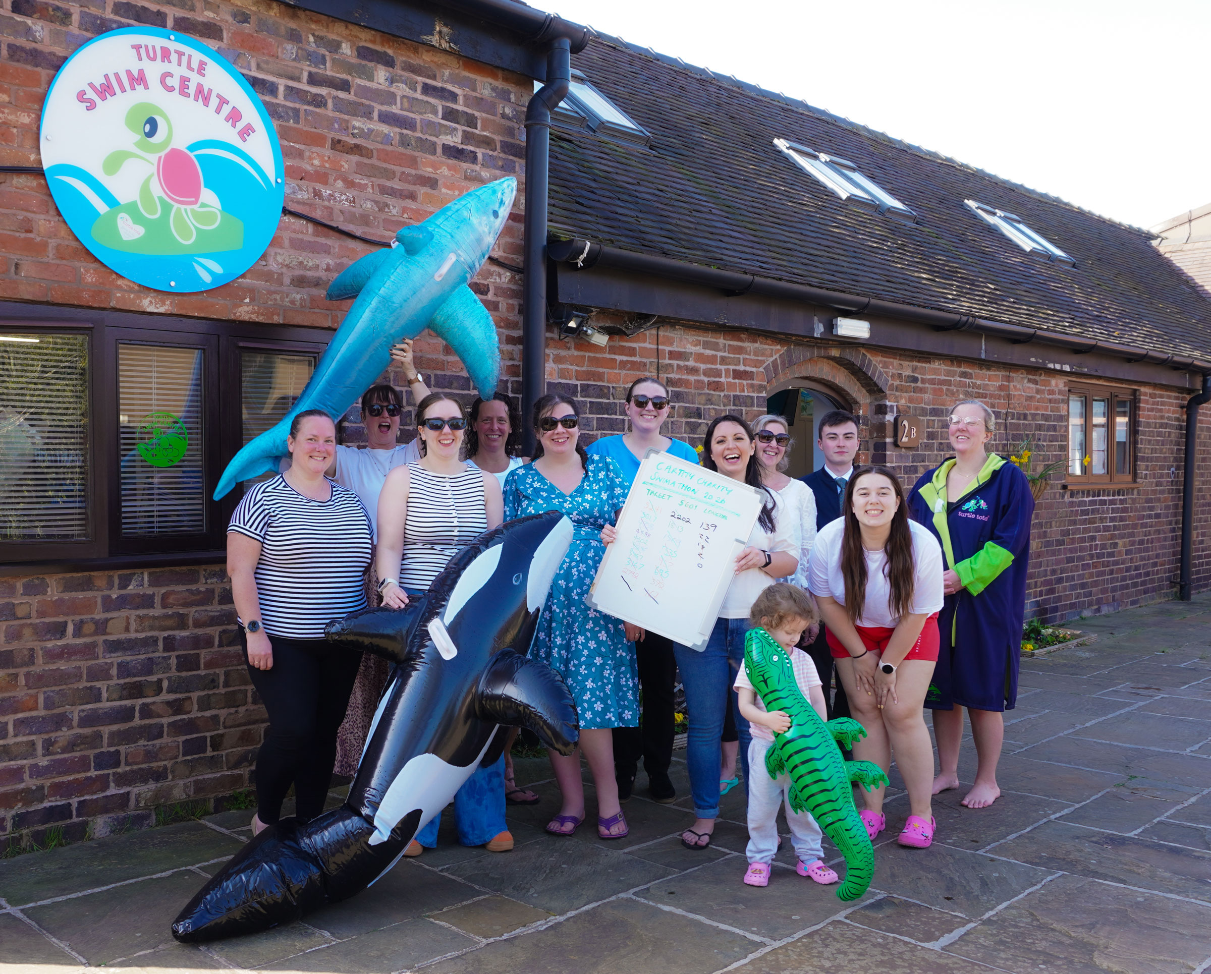 Swimathon for One Big Mission to raise £25,000 in 2026 for A Child of Mine and CCPA in Stafford