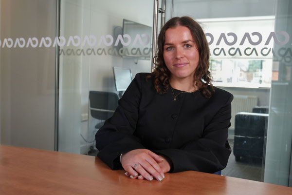 Charlotte Arnold, Accounting Technician, Carthy Accountants, Stafford.